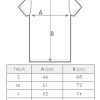 Tabla de talla camiseta hombre